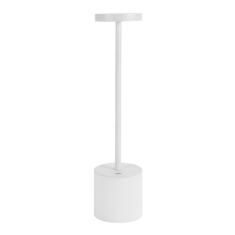 LED Waterproof Rechargeable Desk Lamp Touch Dimming Metal Table Lamps For Bar Living Room Reading Camping Light