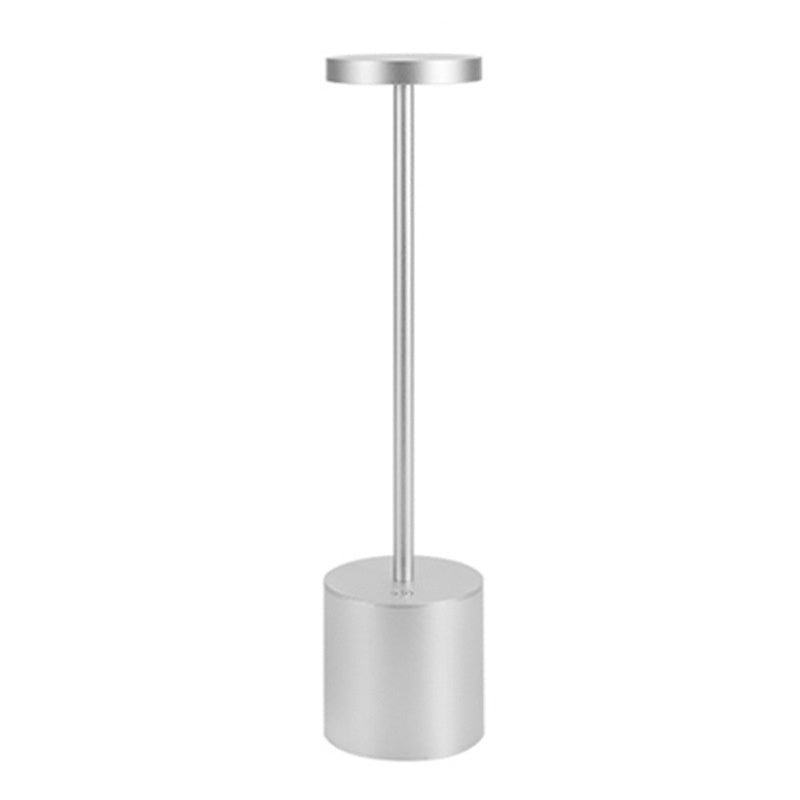 LED Waterproof Rechargeable Desk Lamp Touch Dimming Metal Table Lamps For Bar Living Room Reading Camping Light