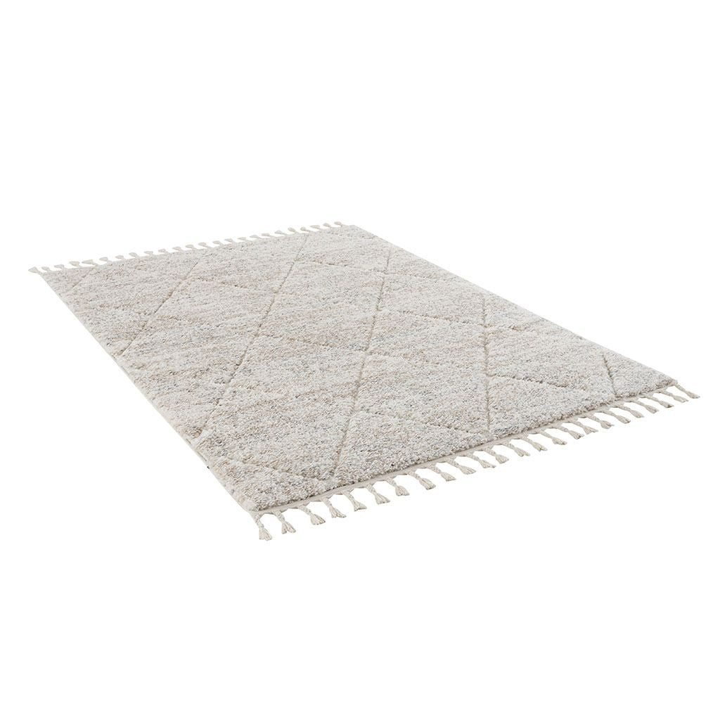 Talas Trellis Area Rug in Cream