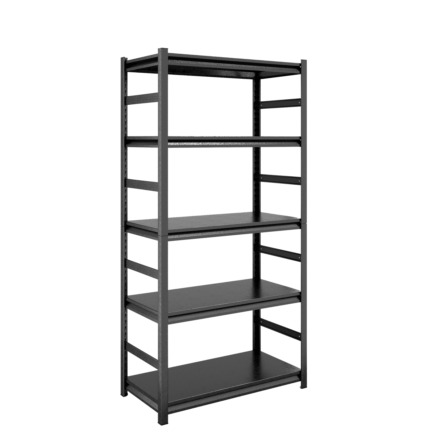 Adjustable Heavy Duty Metal Shelving - 5-Tier Storage Shelves, 2000LBS Load, Kitchen, Garage, Pantry H63 * W31.5 * D15.7