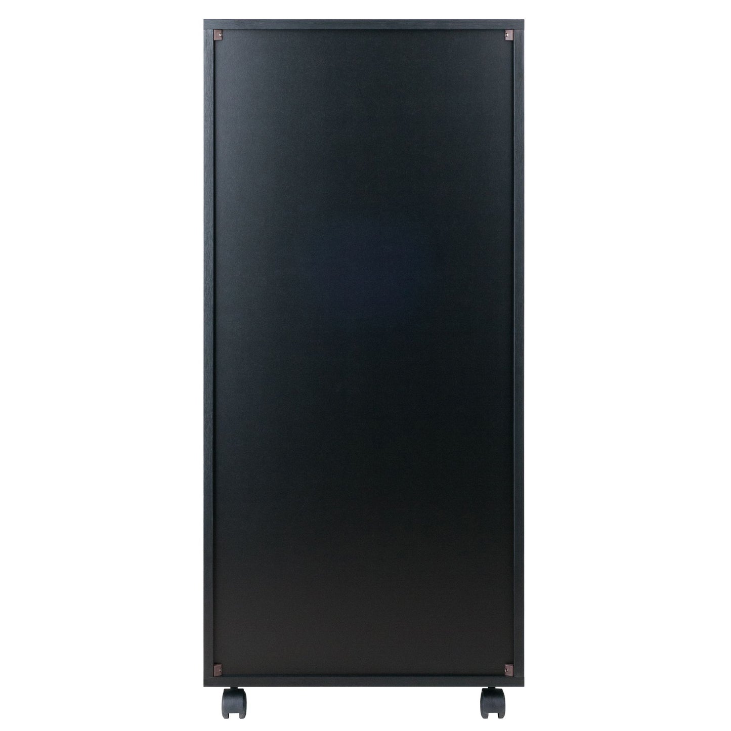 Halifax Tall Storage Cabinet; 5-Drawer; Black
