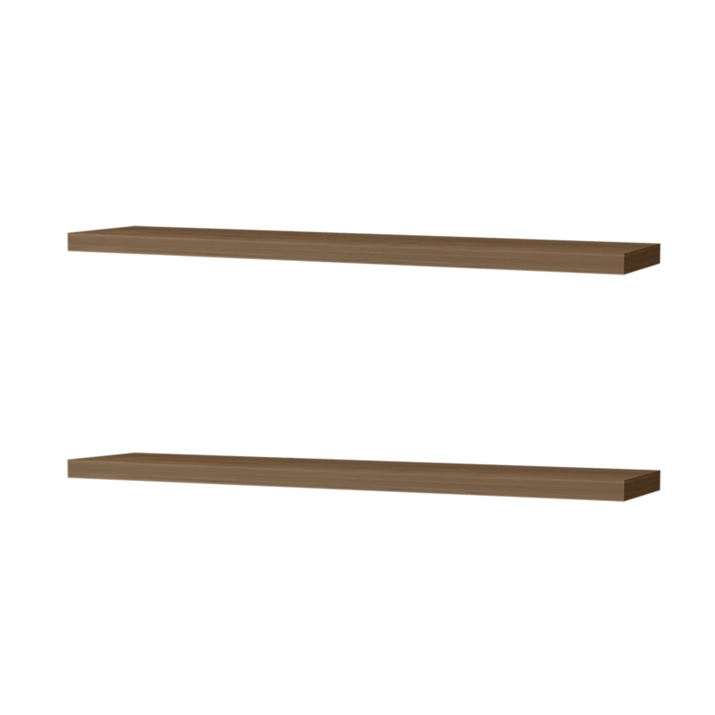 Mahogany Gales Floating Shelf