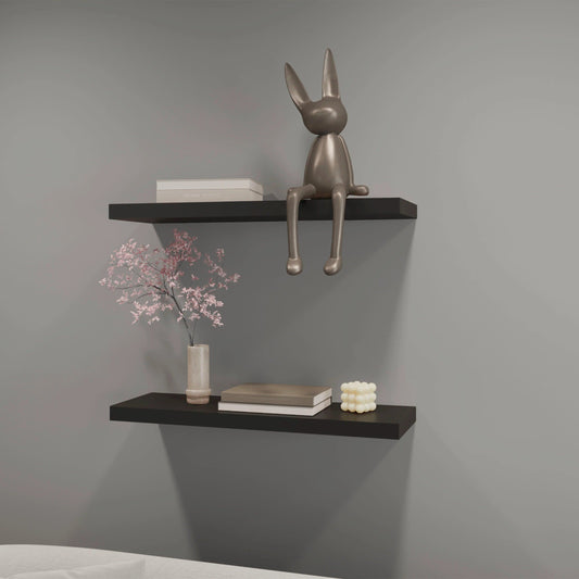 Black Floating Shelf